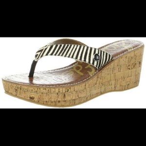 Sam Edelman Zebra Sandal